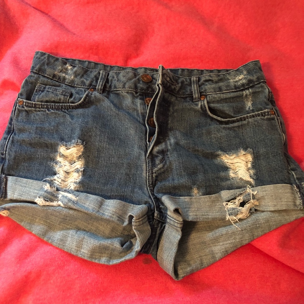 Jean shorts!